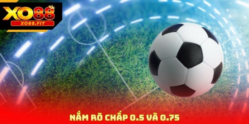 Nắm rõ chấp 0.5 và 0.75