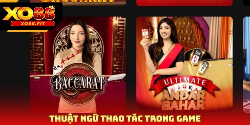 Thuật ngữ thao tác trong game